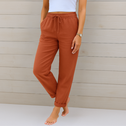 Comfortable Stretchy Pants with Elastic Waistband
