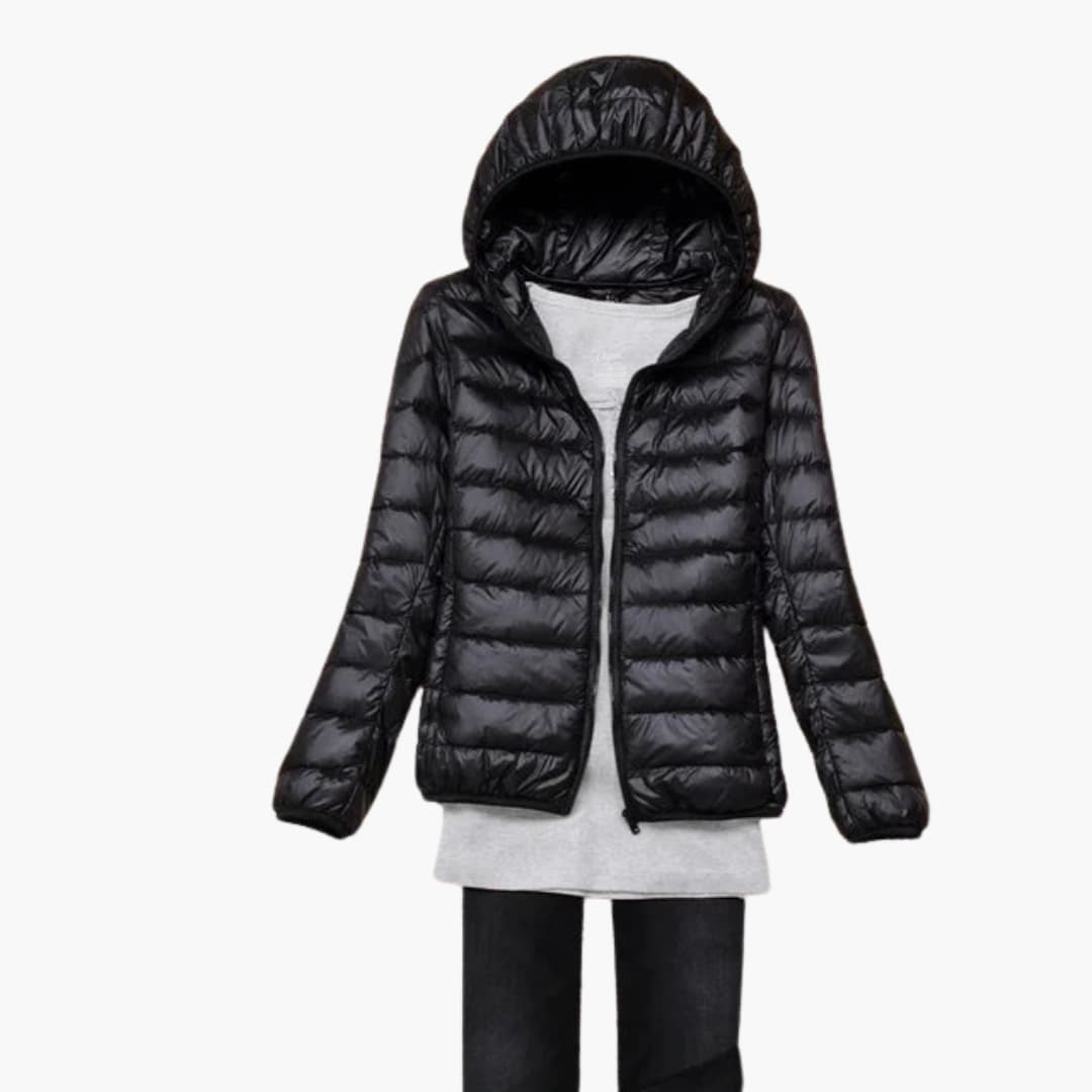 Warm Waterproof Parka for Women with Hood