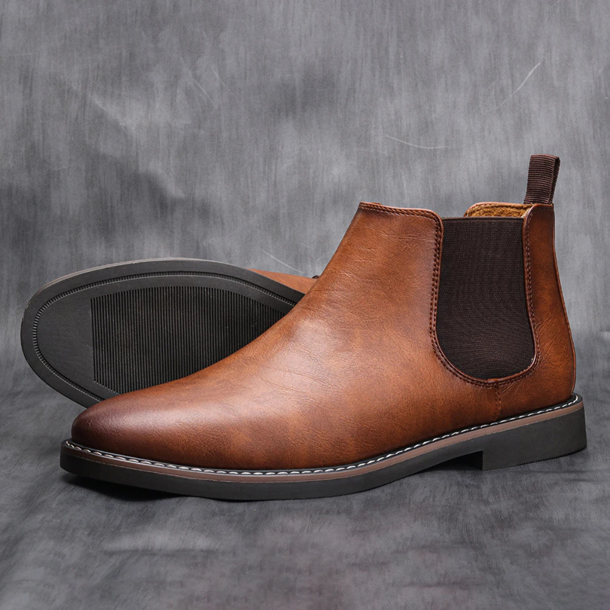 Classic Men's Slip On Chelsea Boots
