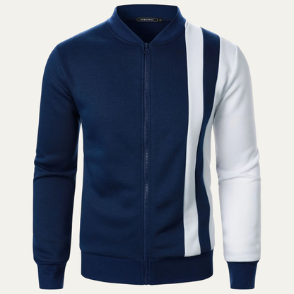 Men's Slim Colourblock Windbreaker Jacket