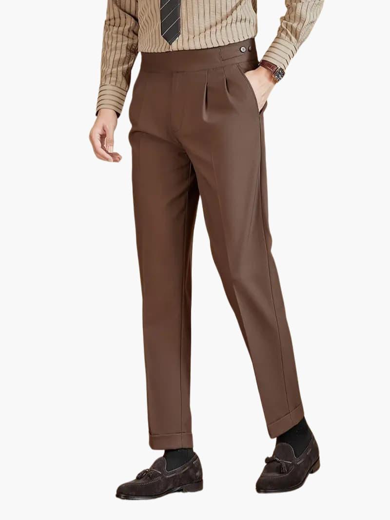 Warm Mens Formal Suit Pants