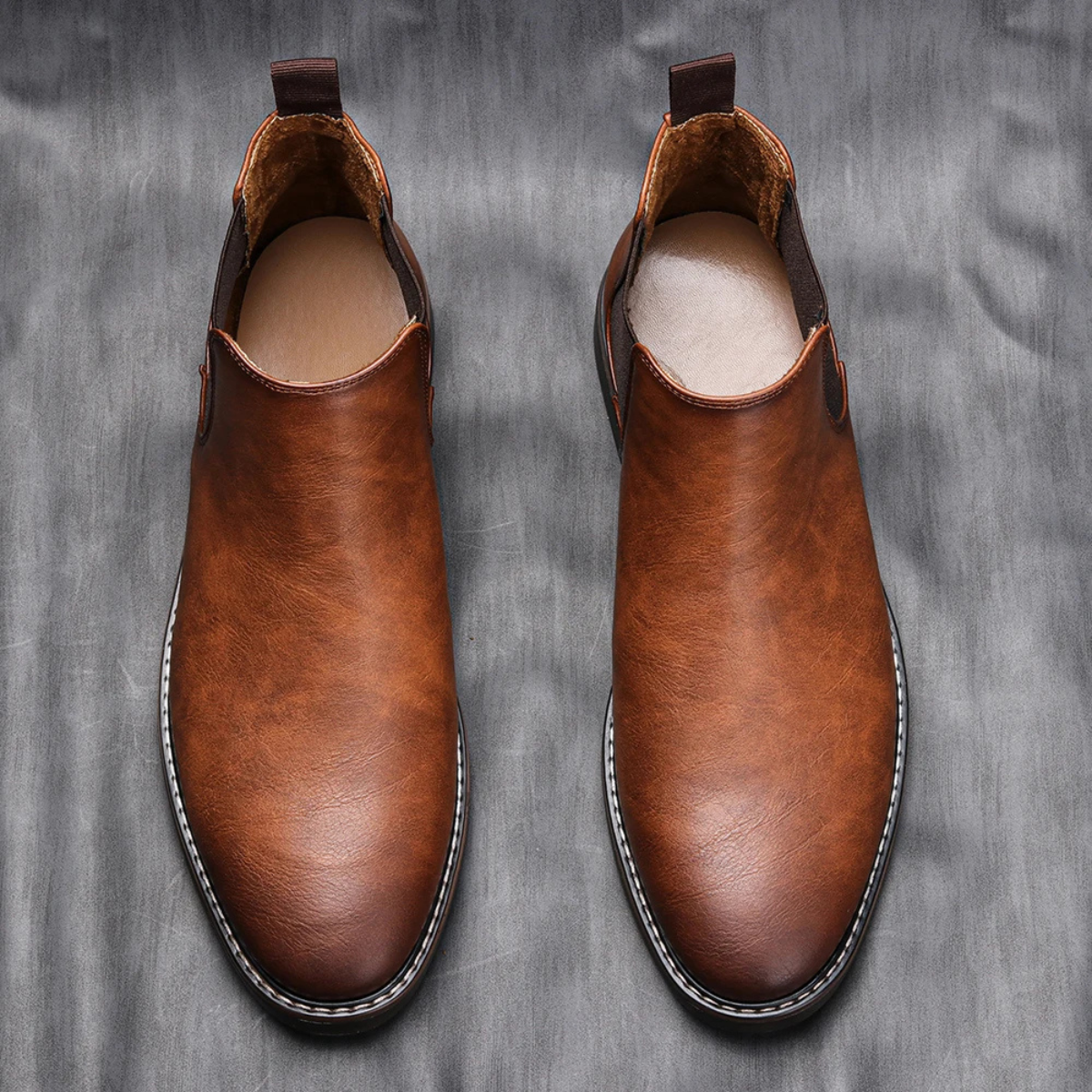 Classic Men's Slip On Chelsea Boots