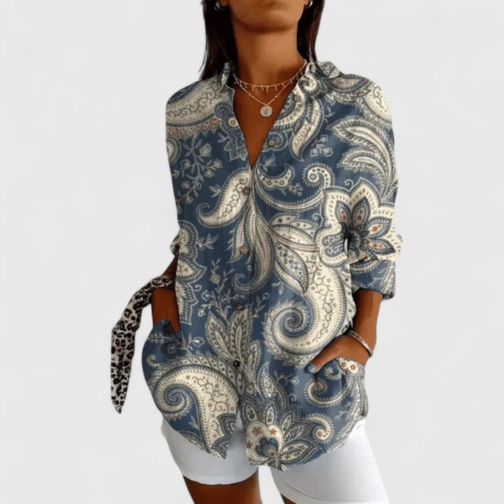 Elegant Flower Women's Casual Top