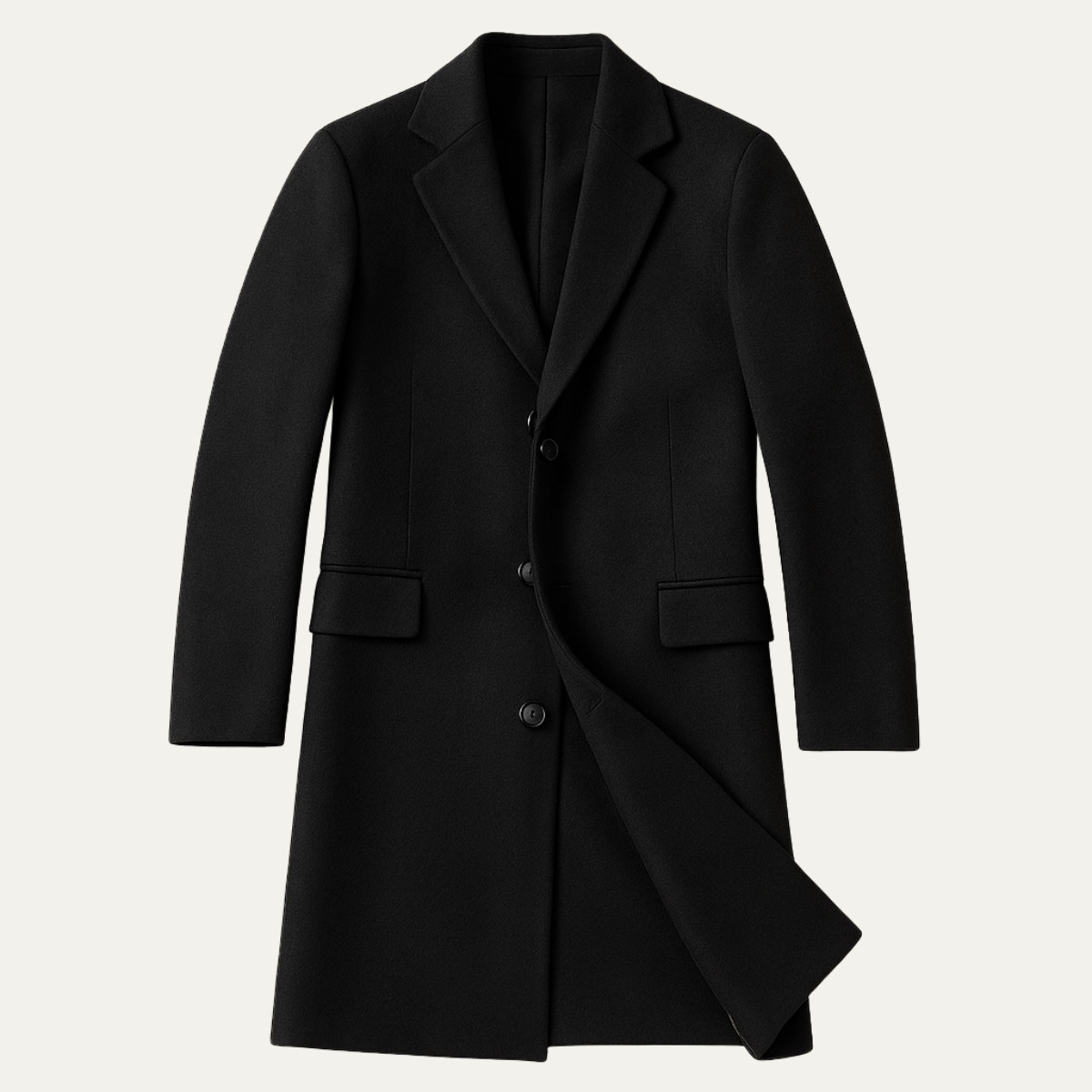 Slim Fit Mens Long Winter Coat - Nocini