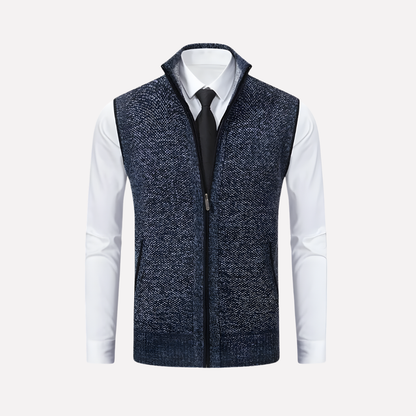 Men's Zipper Front Vest - Olytrend
