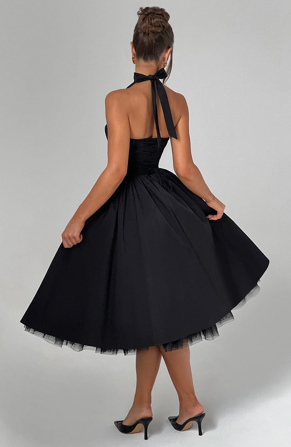 Elegant Ladies Floral Party Dress