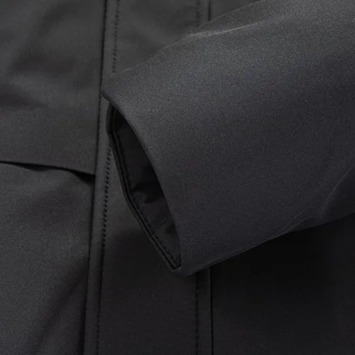 Insulated Men's Waterproof Parka Coat with Hood