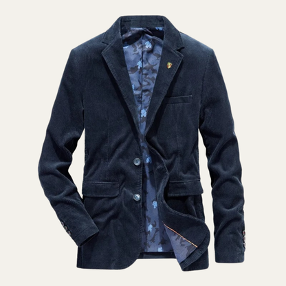 Classic Men's Retro Cord Blazer