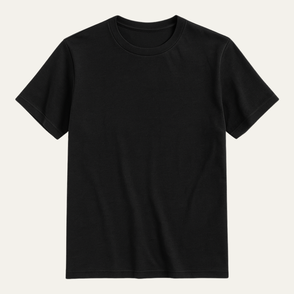 Comfortable Men's Classic Crew Neck Cotton Tee Shirt - Nocini