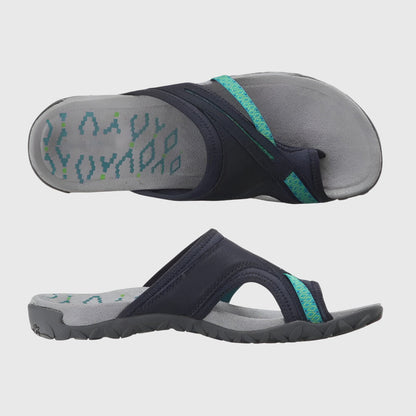 Green Comfortable Walking Sandals