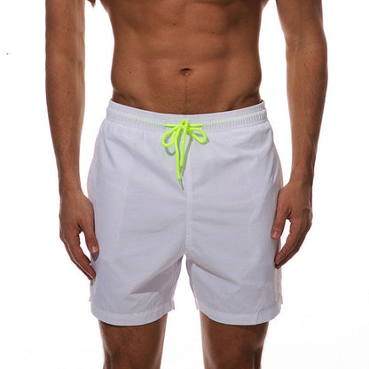 Men's Beach Shorts with Elastic Waistband