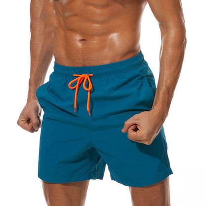 Men's Beach Shorts with Elastic Waistband