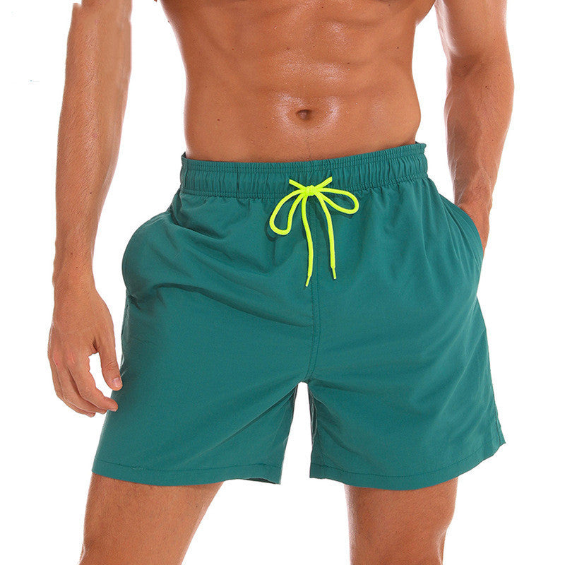 Men's Beach Shorts with Elastic Waistband