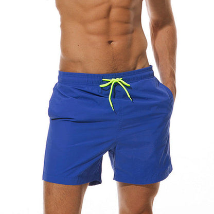Men's Beach Shorts with Elastic Waistband