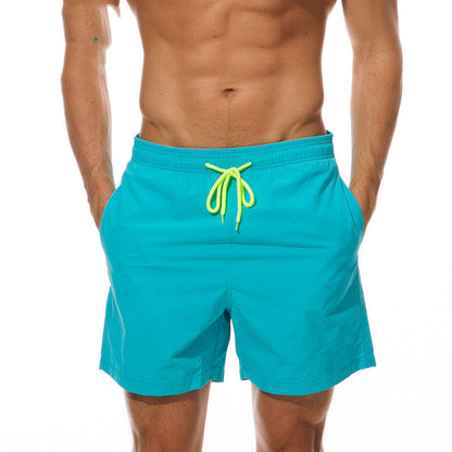 Men's Beach Shorts with Elastic Waistband