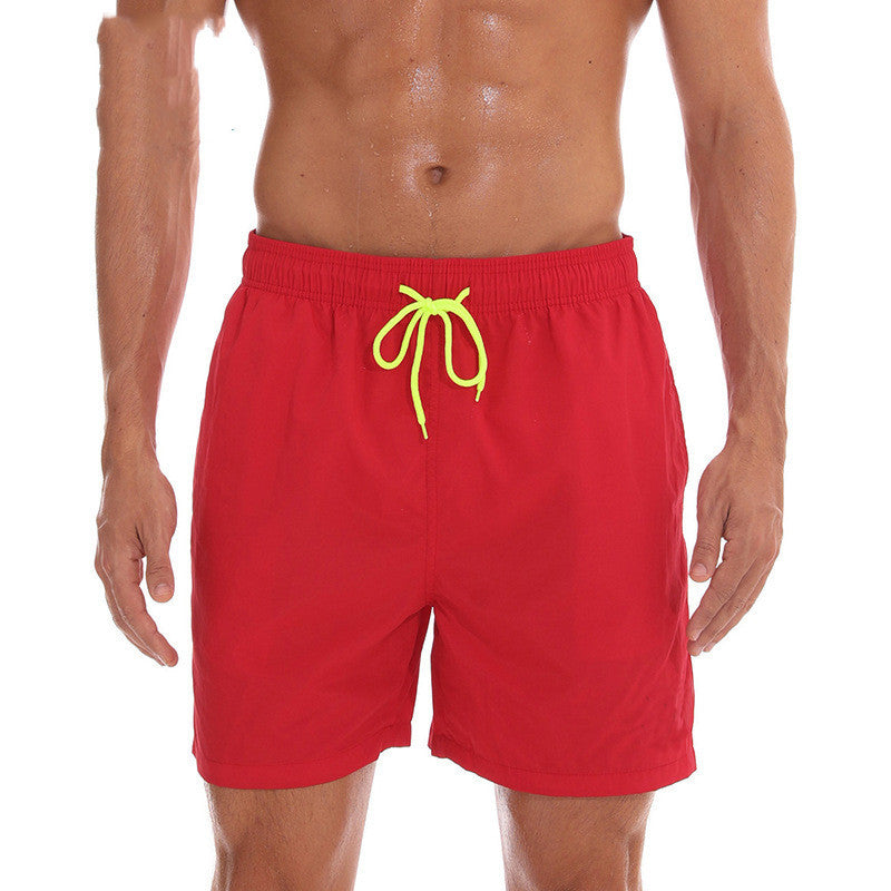 Men's Beach Shorts with Elastic Waistband