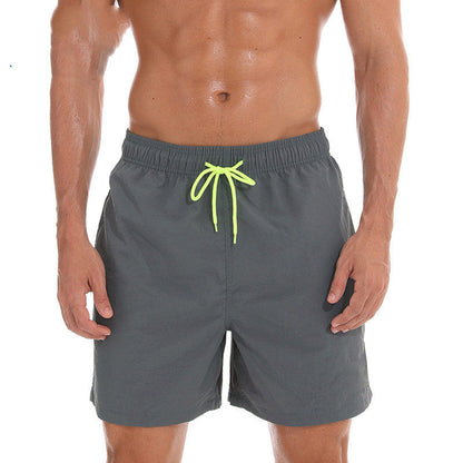 Men's Beach Shorts with Elastic Waistband