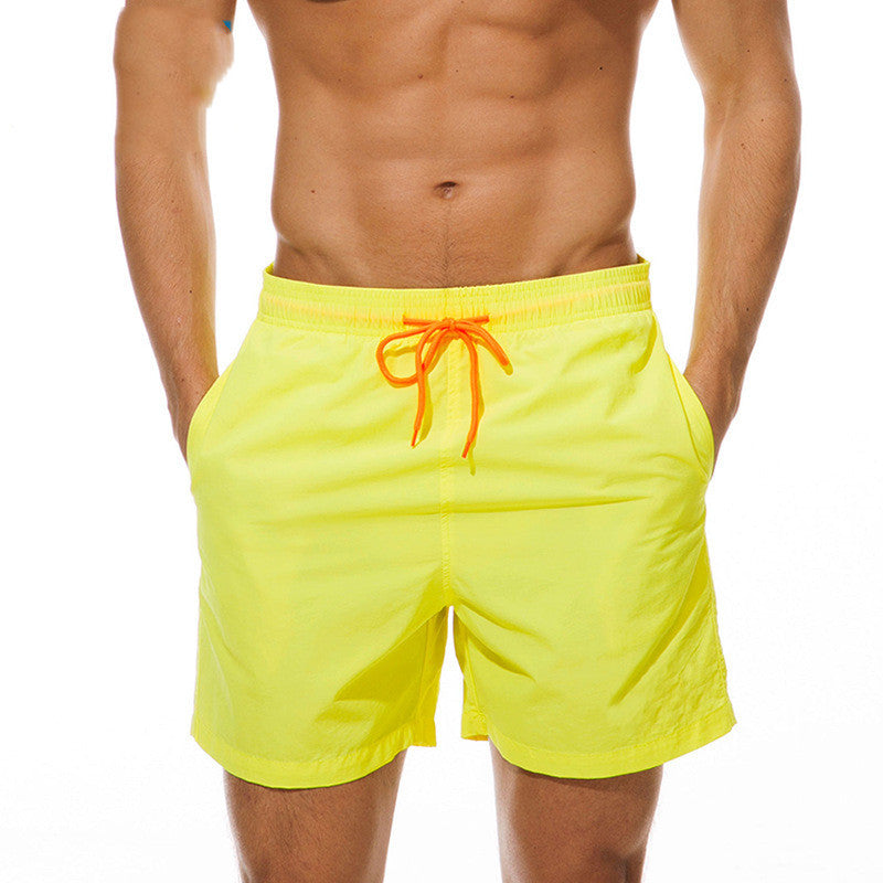 Men's Beach Shorts with Elastic Waistband