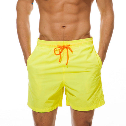 Men's Beach Shorts with Elastic Waistband