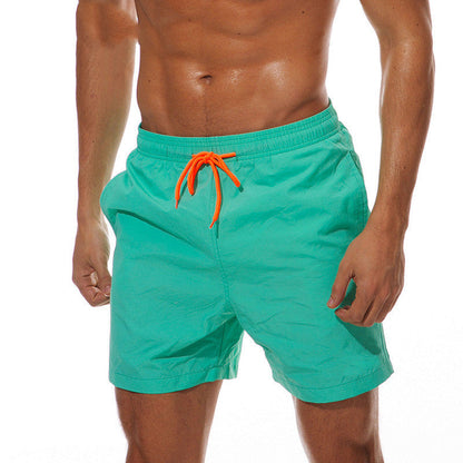 Men's Beach Shorts with Elastic Waistband