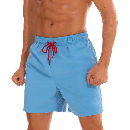 Men's Beach Shorts with Elastic Waistband
