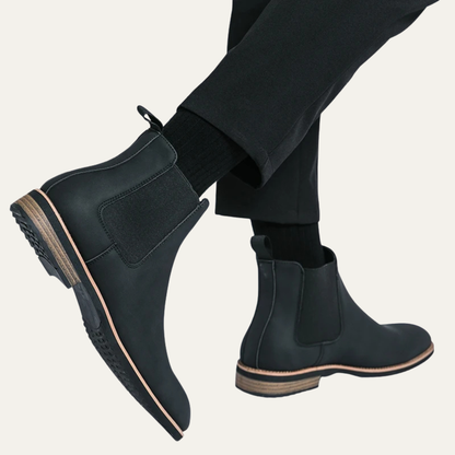 Classic Men's Slip On Chelsea Ankle Boots
