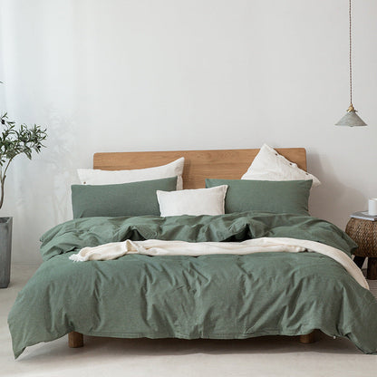 Japanese Style Cotton Duvet Cover Set