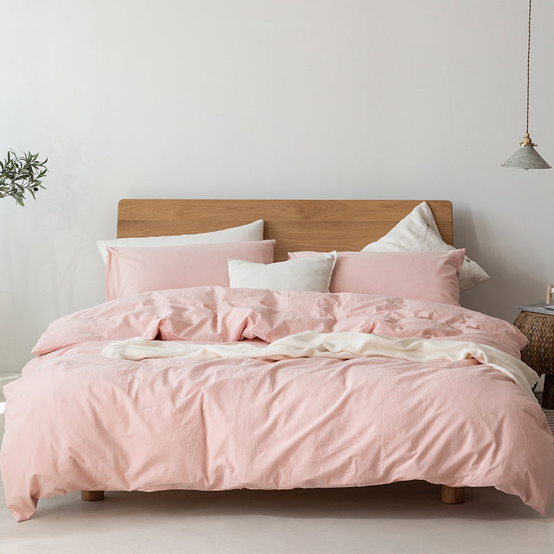 Japanese Style Cotton Duvet Cover Set
