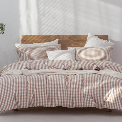 Japanese Style Cotton Duvet Cover Set