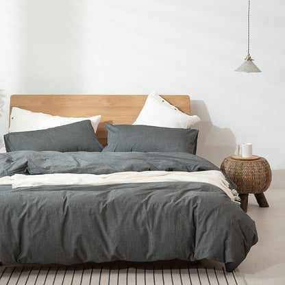 Japanese Style Cotton Duvet Cover Set