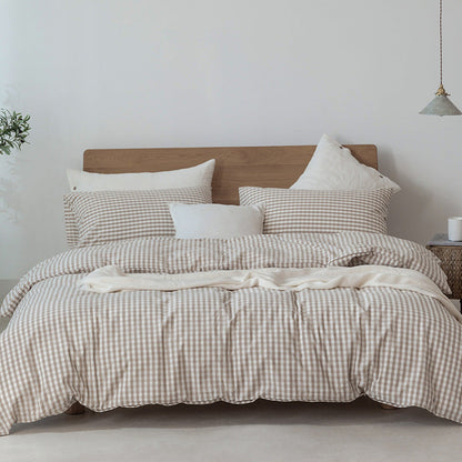 Japanese Style Cotton Duvet Cover Set