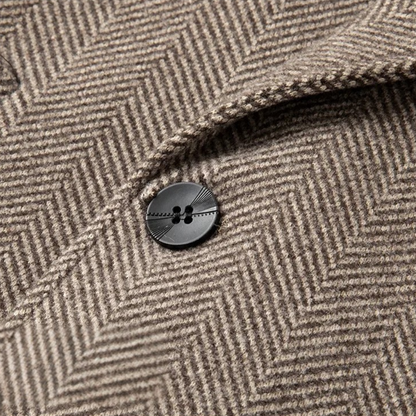 Classic Men's Slim Fit Wool Coat