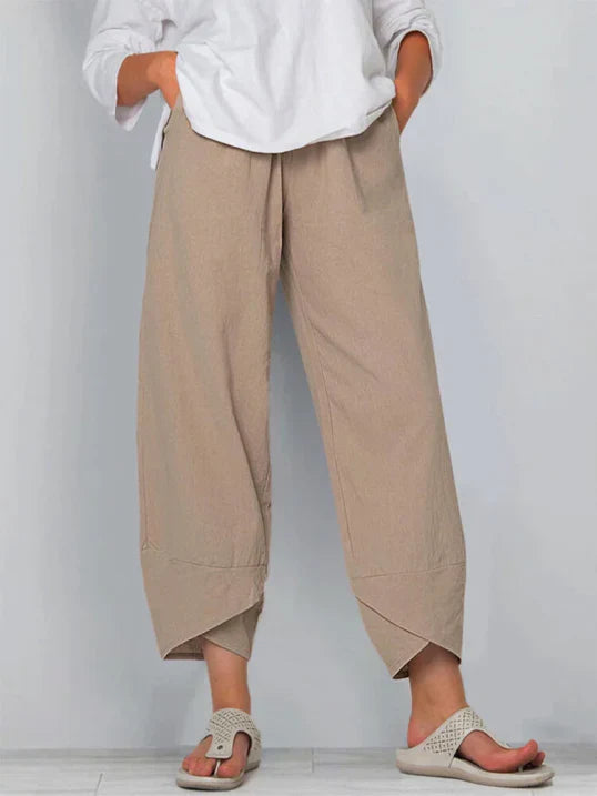 Women's Breathable Capri Pants for Warm Weather - Nocini