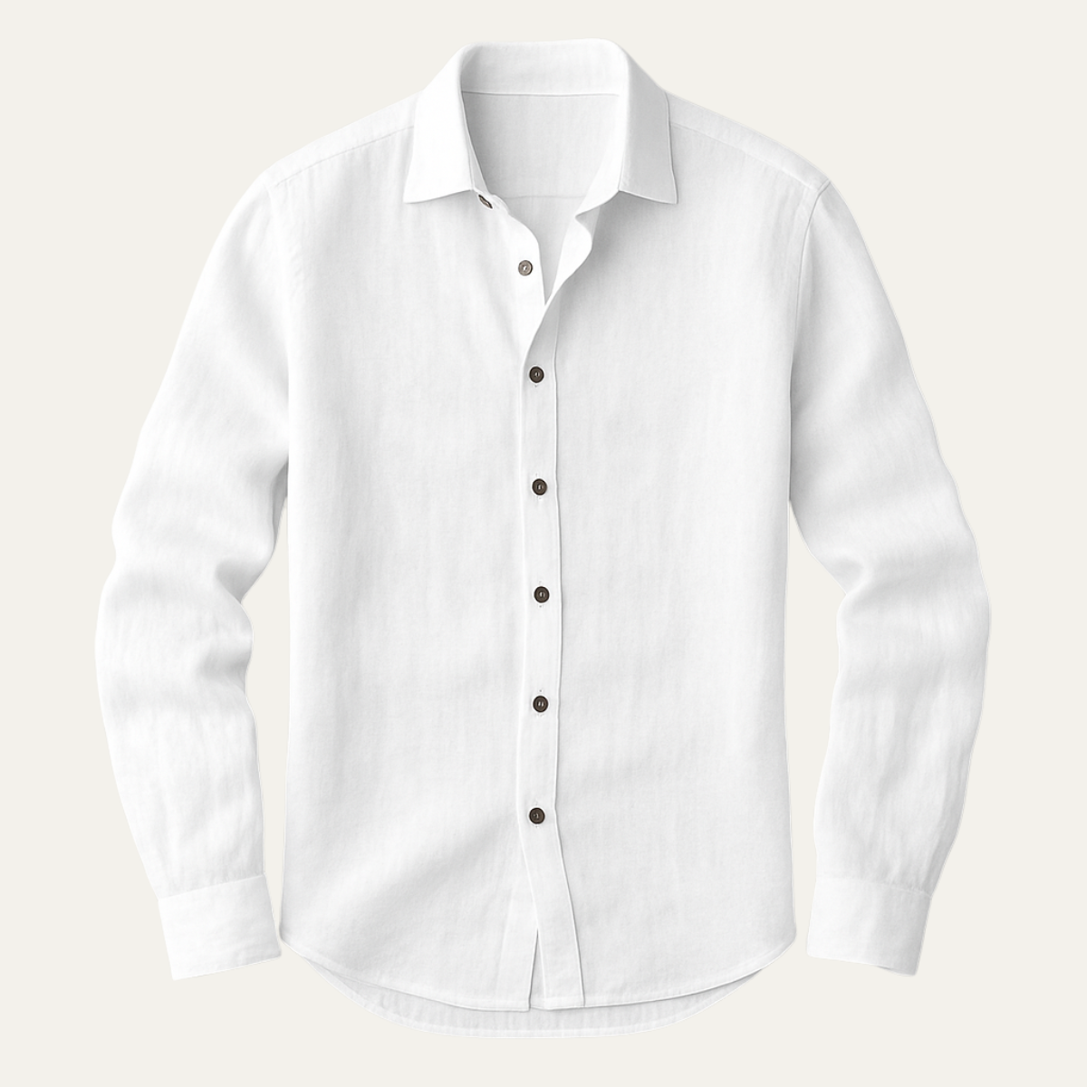 Classic Men's Relaxed Fit Linen Shirt