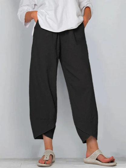 Women's Breathable Capri Pants for Warm Weather