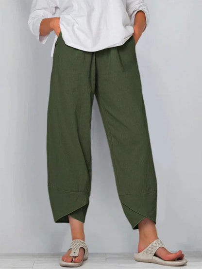 Women's Breathable Capri Pants for Warm Weather