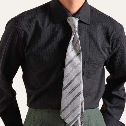 Classic Fit Men's Dress Shirt - Slim Style Business Shirt