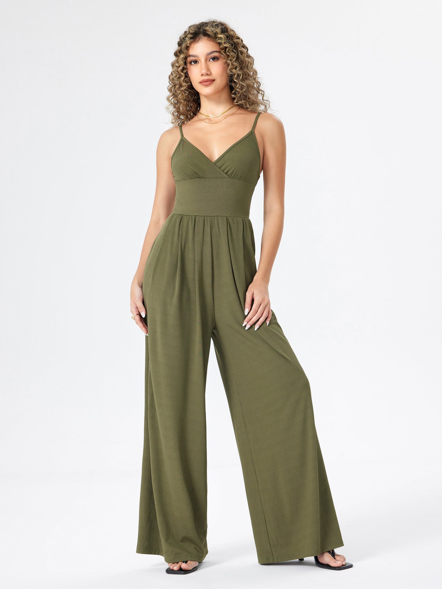Summer Strapless Wide Leg Jumpsuit for Women - Nocini