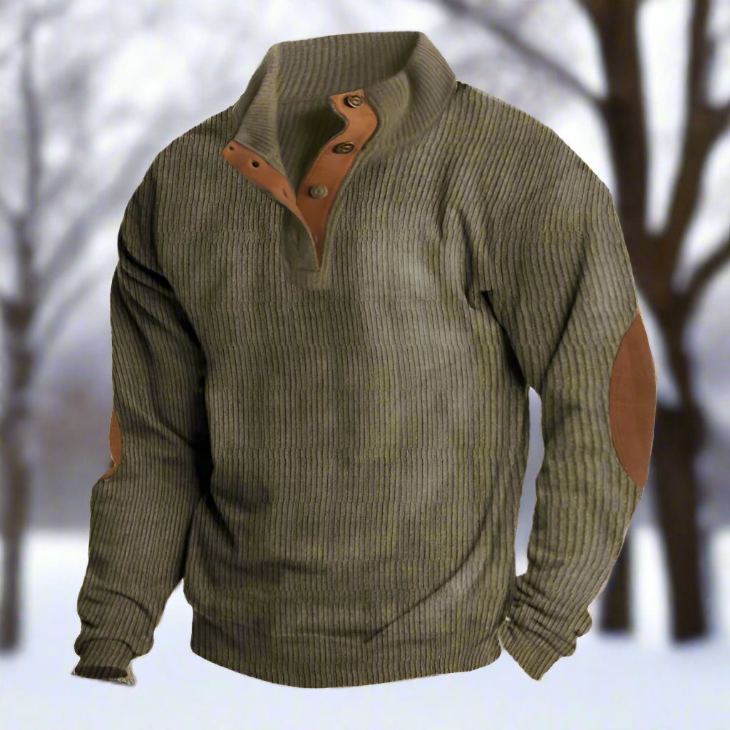 Casual Men's Crew Neck Sweater - Nocini