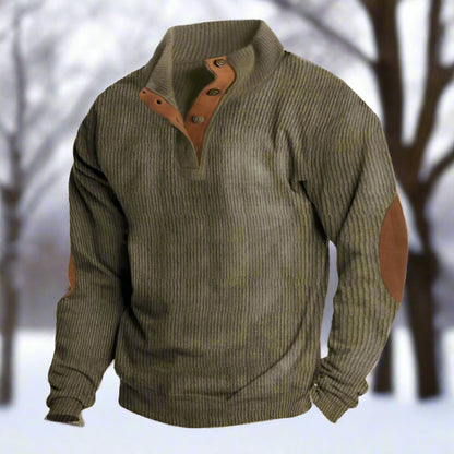 Casual Men's Crew Neck Sweater - Nocini