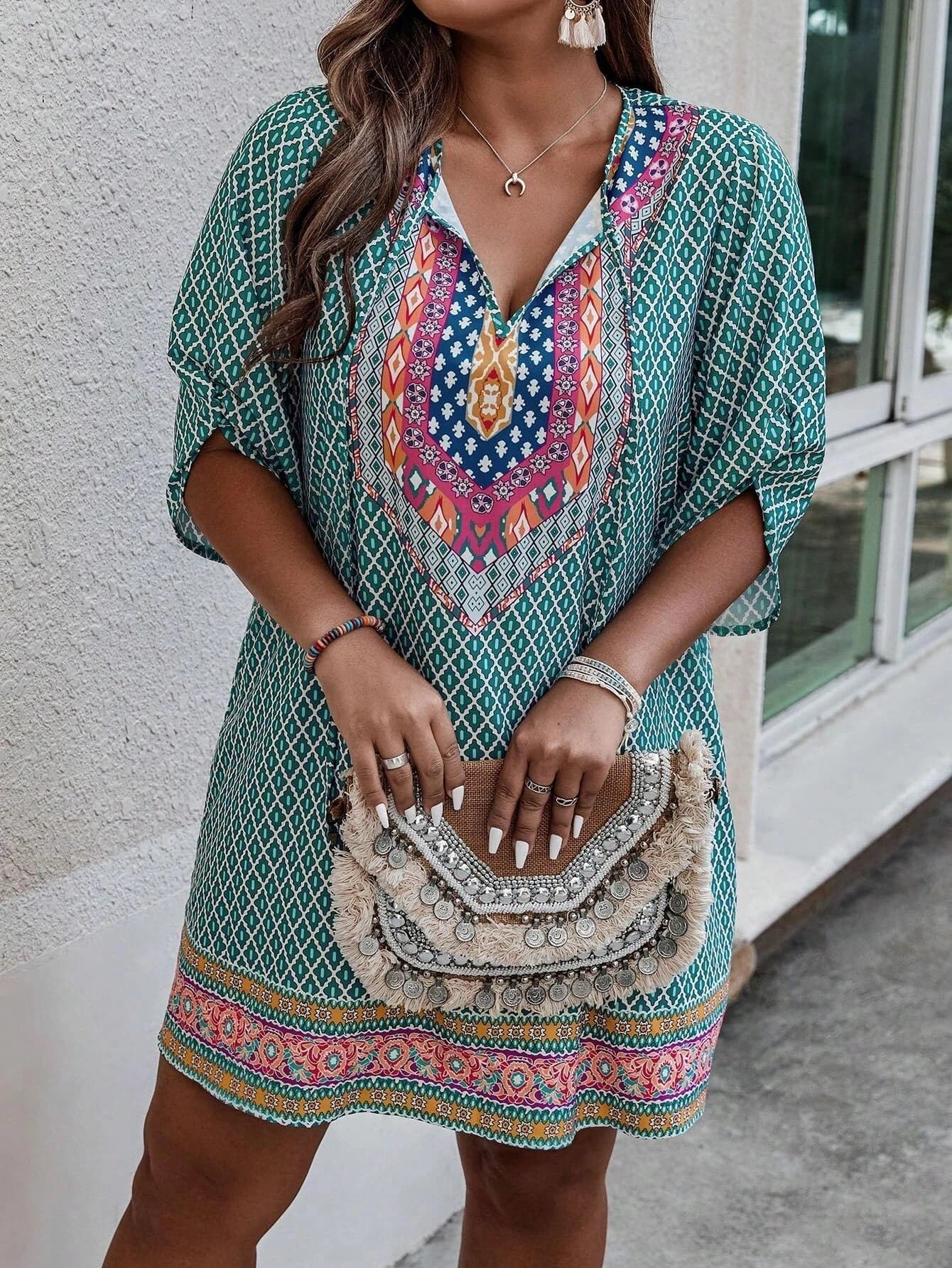 Vintage Chic Women's Dress