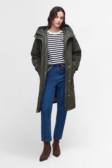 Women's Oversized Parka Coat with Big Pockets