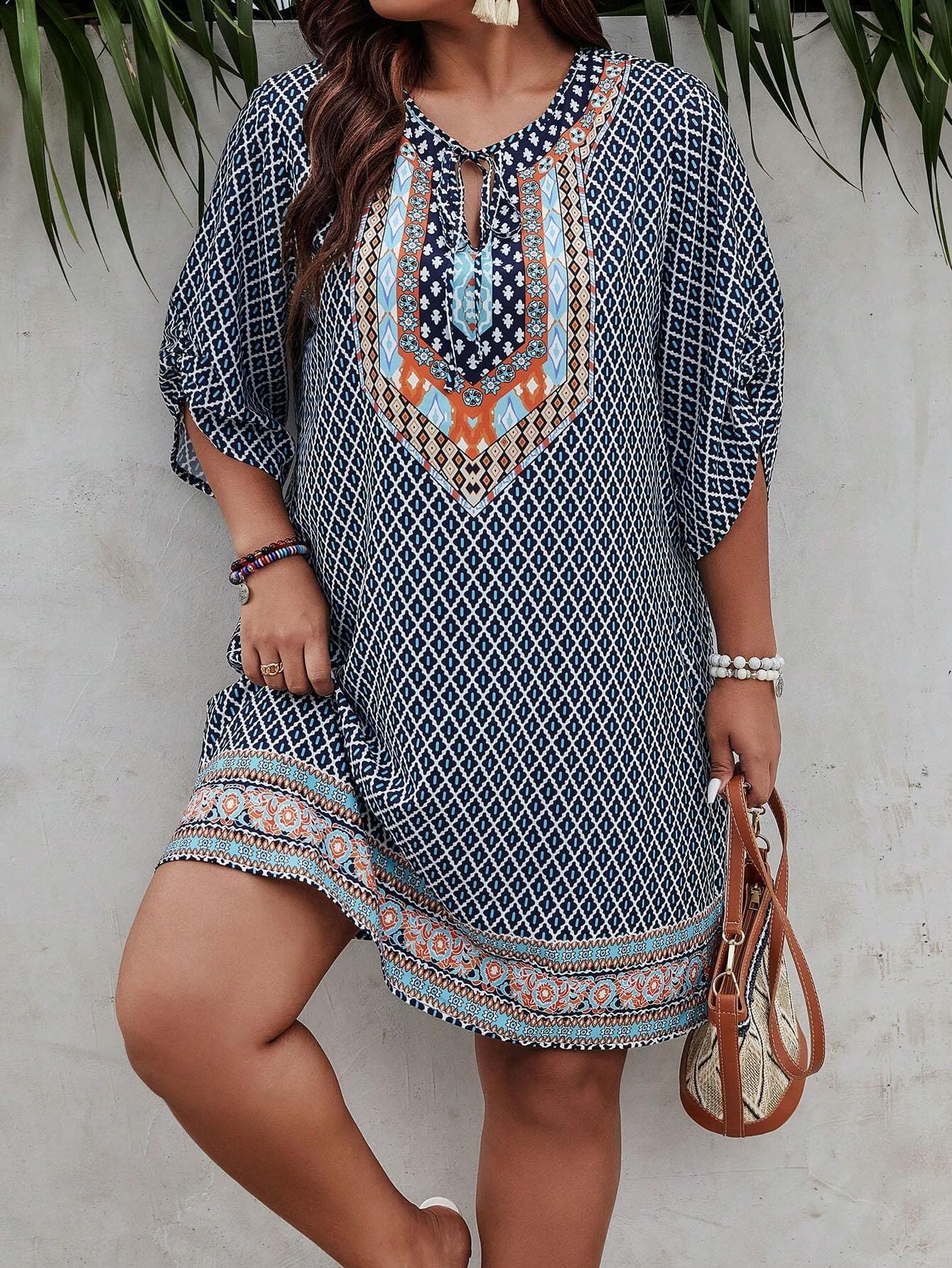 Vintage Chic Women's Dress