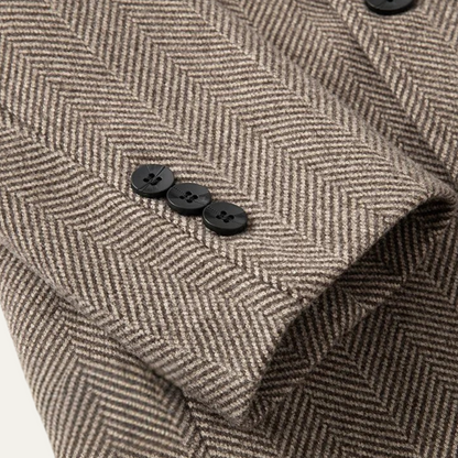Classic Men's Slim Fit Wool Coat