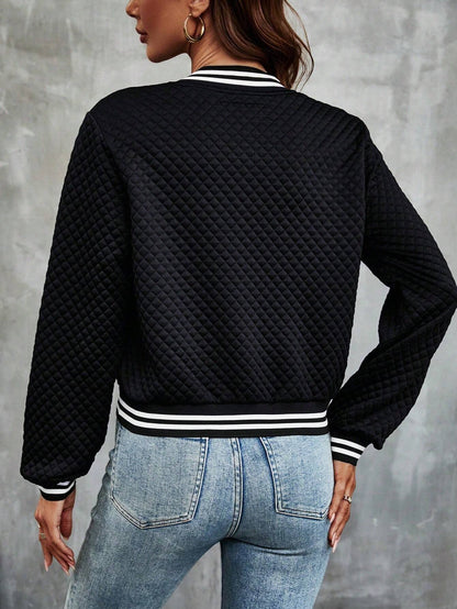 Fashionable Short Bomber Jacket