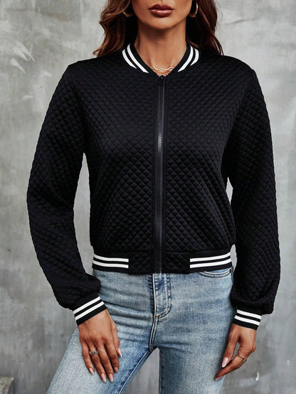 Fashionable Short Bomber Jacket