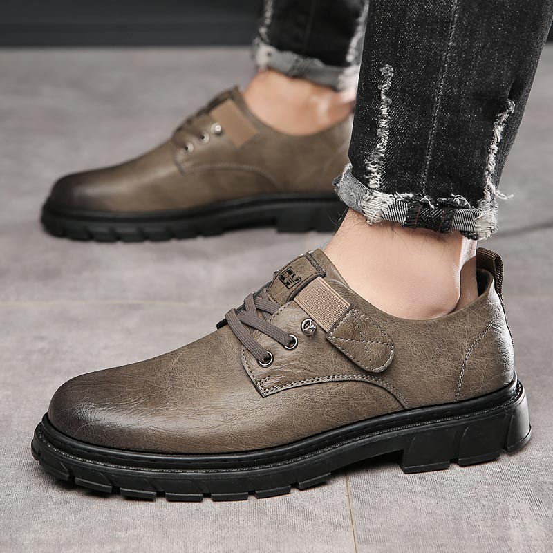 Stylish Men's Lace Up Shoes Comfortable Sole