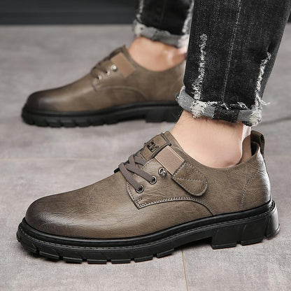 Stylish Men's Lace Up Shoes Comfortable Sole