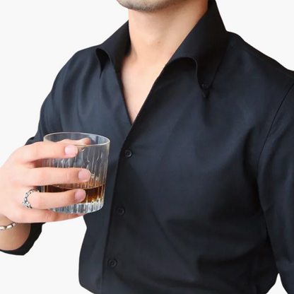 Classic Casual Shirt with Contrasting Trim