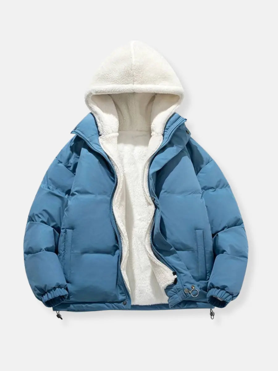 Warm Hooded Streetwear Parka Jacket